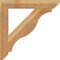 Ekena Millwork Funston Slat Rough Sawn Bracket, Western Red Cedar, 4"W x 30"D x 30"H BKT04X30X30FST06RWR - alternate 2